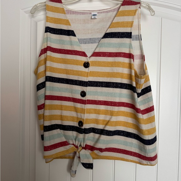 Old Navy Tops - Old Navy Multicolor Striped Tank Top
